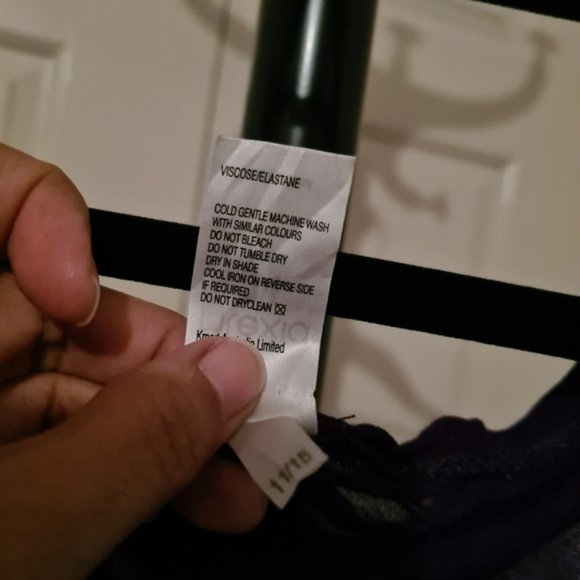 Alexia 24 Purple Stretchable Longsleeves Summer Autumn Comfortable Blouse Tops - Picture 3 of 5